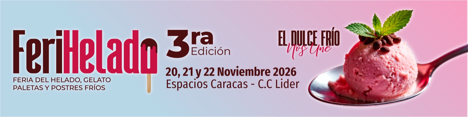 Banner Oficial FeriHelado 2026